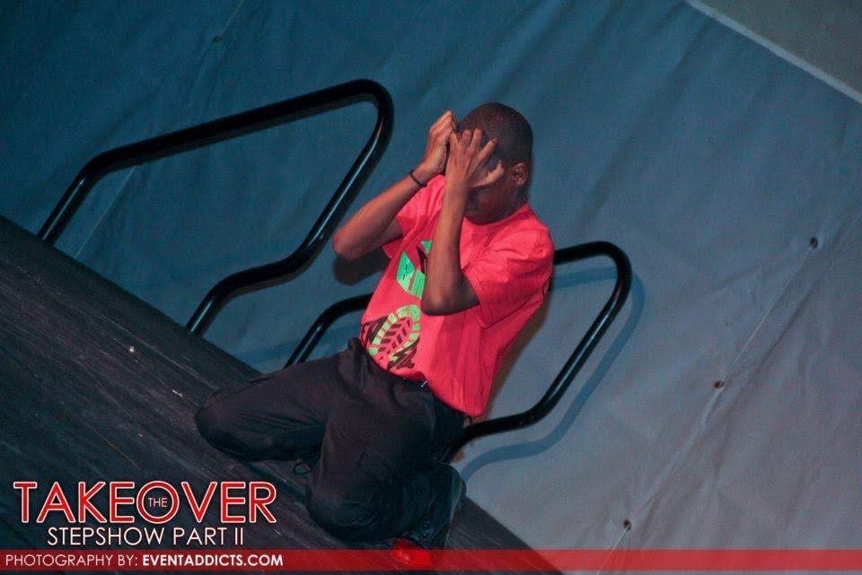 Kyyiren Terrell Sharp performing in The Takeover Step Show: Part II in 2012